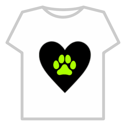Heart with Paw T-Shirt