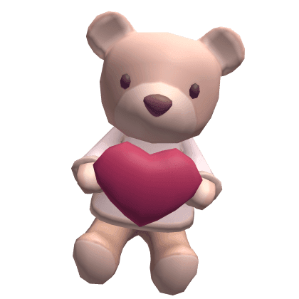 Valentine Teddy Bear Creme