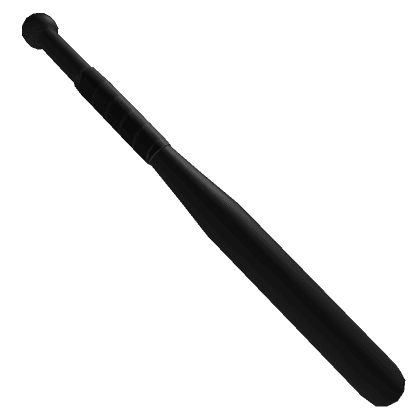 Pure Black Baseball Bat