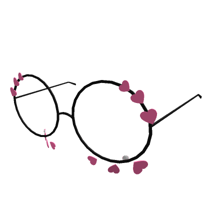 Sticker Glasses - Heart