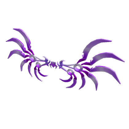 Corrupted Purple Blade Wings