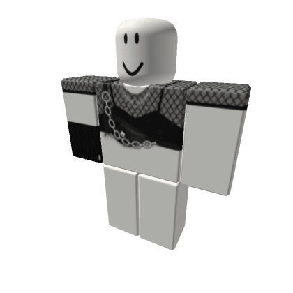 fishnet emo top w/ fannypack