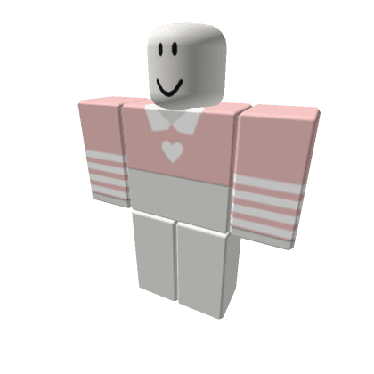 pink striped shirt