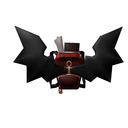 Bat Pack Deep Red Black