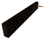 Outrageous Board with a Nail in It