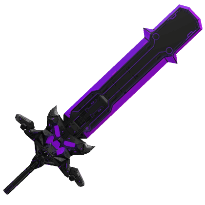 Purple Machine Demon Greatsword