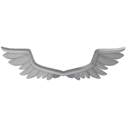 Magical White Angel Wings