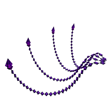 Purple Crystal Weapon Tail