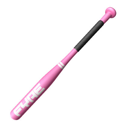 Pink Fyre Baseball Bat