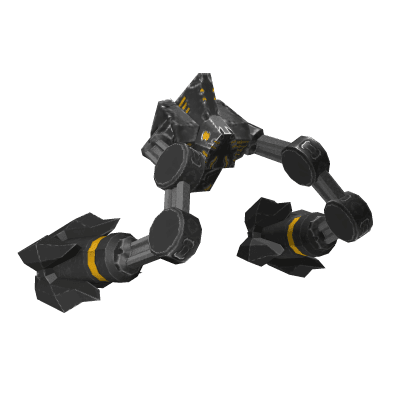 Yellow Mecha Arms (Under-Hanging)