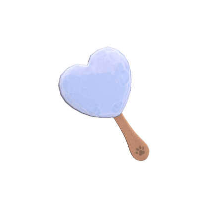 Miau Heart Popsicle Blueberry
