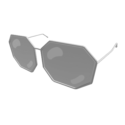 Silver Octagon Glasses