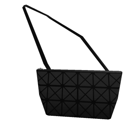 Black Polygon Bag
