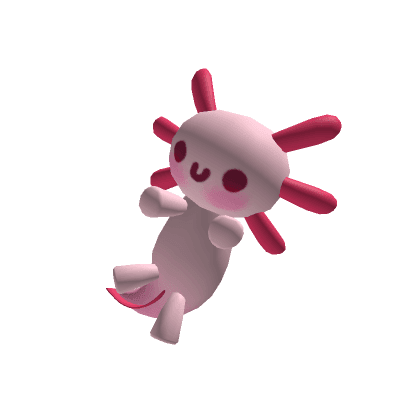 Cute Baby Pink Axolotl