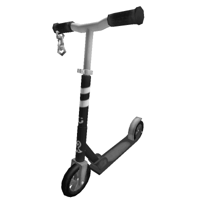 Ridable Black Scooter