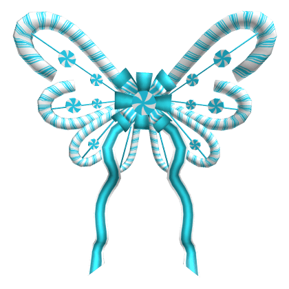 Blue Candycane Wings