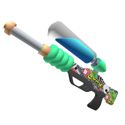 AquaBlast: Stickerbomb