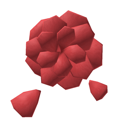 Red Flower Mouth Piece