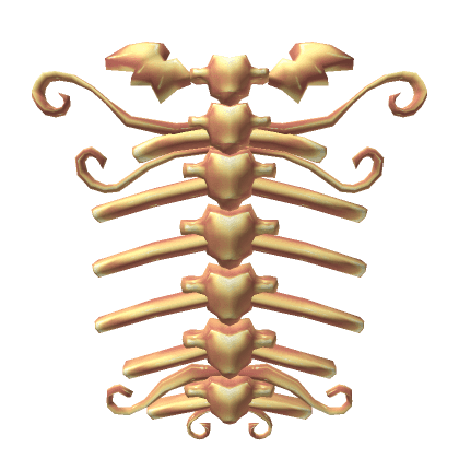 Swirly Spine Gold
