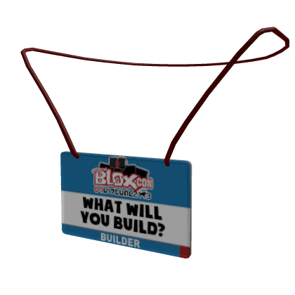 Virtual BloxCon 2013 Lanyard