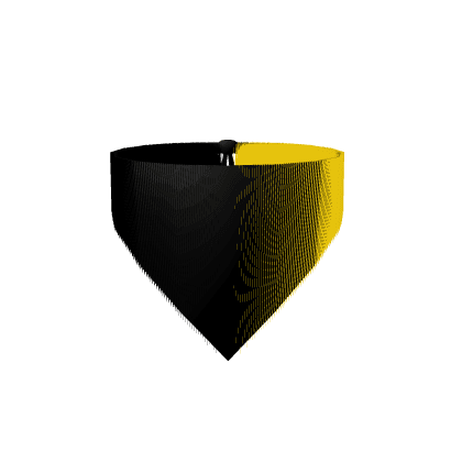 Color Changing Bandana - Yellow to Black