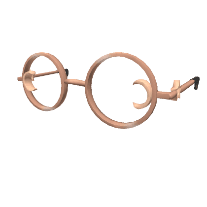 Rose Gold Moon Glasses