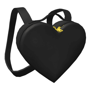 Black Heart Backpack