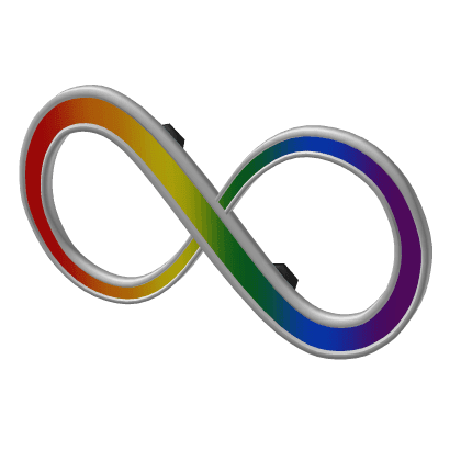 3.0 Infinity Rainbow Pin