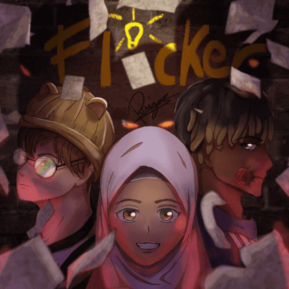 Flicker cover