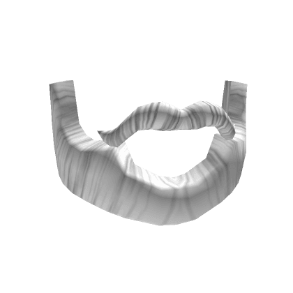 Styled Beard White