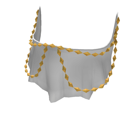 3.0 White/Gold Sultana's Royal Veil