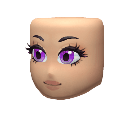 Cutie Head: Pink Stare (Light)