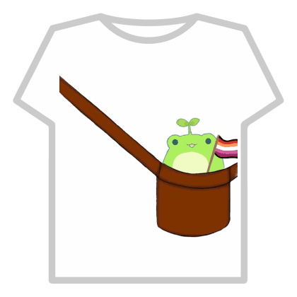 lesbian frog in a bag