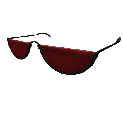 Semi-circle Sunglasses (Red)