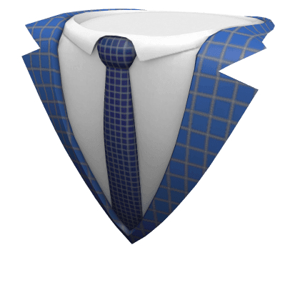 Blueprint Suit with Tie