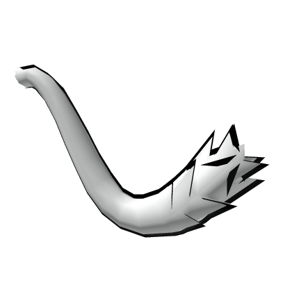 Kemono White Cat Tail