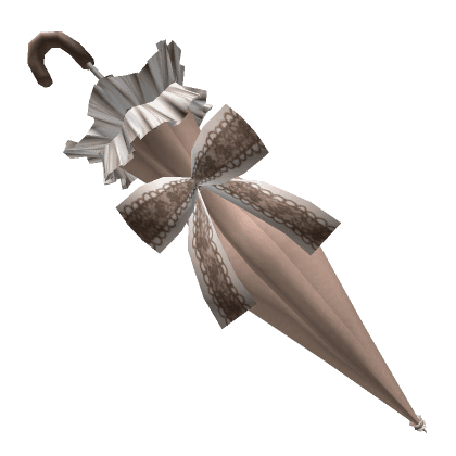 Closed Parasol in Tan