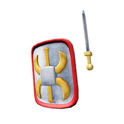 Roman Sword and Shield