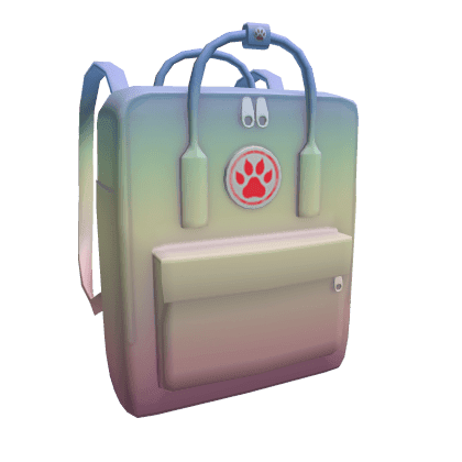 Miau Backpack 3.0 Pastel Rainbow