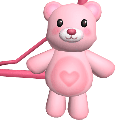 Pink Plush Bear Bag 1.0 