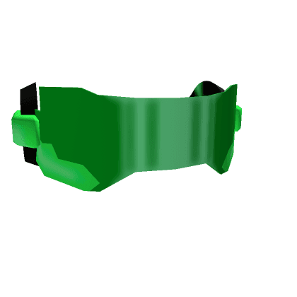 Green Sci-fi Visor