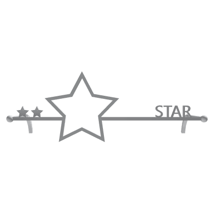 Star Glasses- Silver