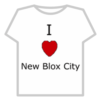 New Blox City Fan Shirt [Transparent & Free]