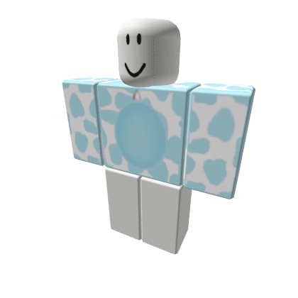 Blueberry Cow Hood (Blue Cow)