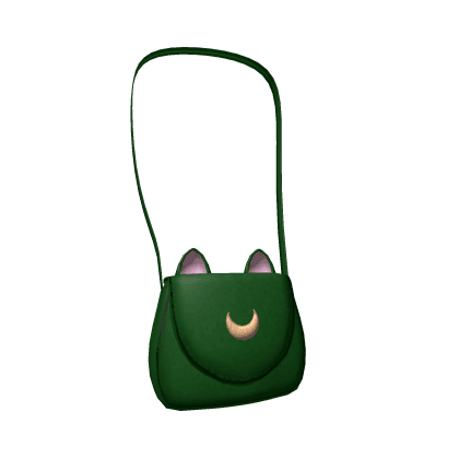 Mooncat Purse Green