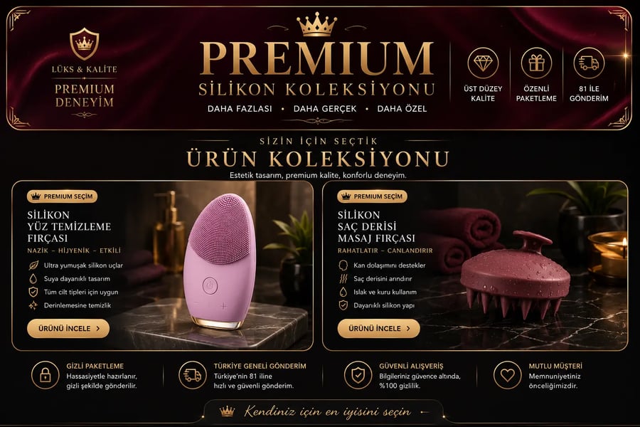 Premium silikon ürün koleksiyonu