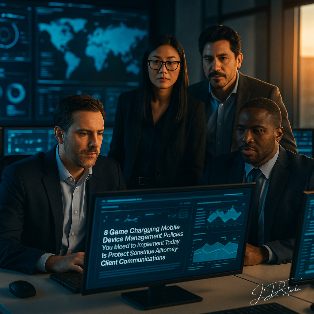 6 Game-Changing Mobile Device Management Policies You Need to Implement Today to Protect Sensitive Attorney-Client Communications
