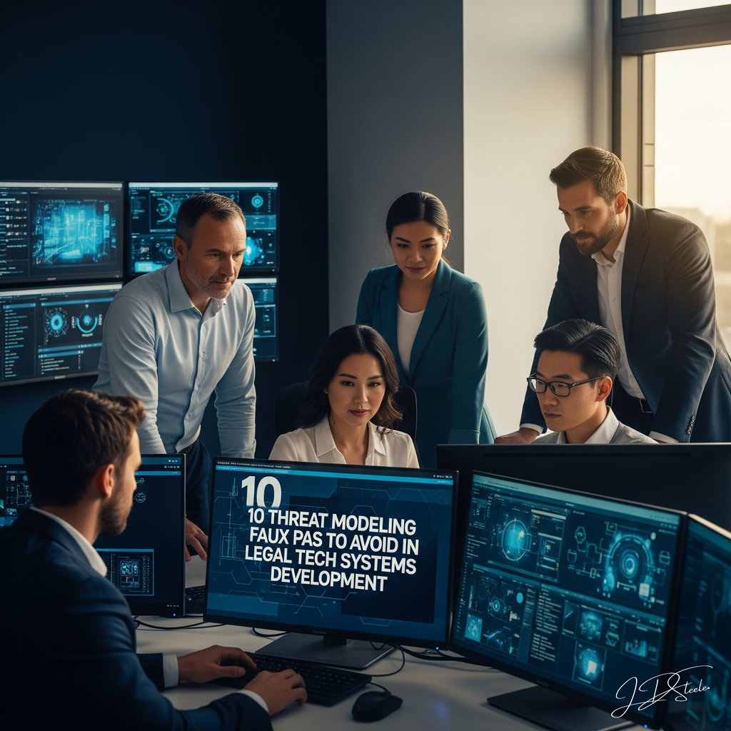 10 Threat Modeling Faux Pas to Avoid in Legal Tech Systems Development