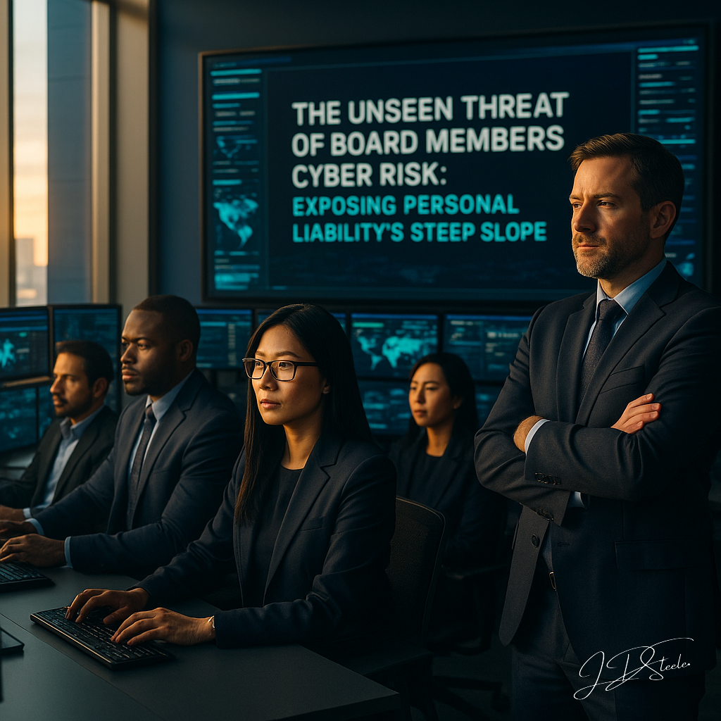 The Unseen Threat of Board Members Cyber Risk: Exposing Personal Liabilitys Steep Slope