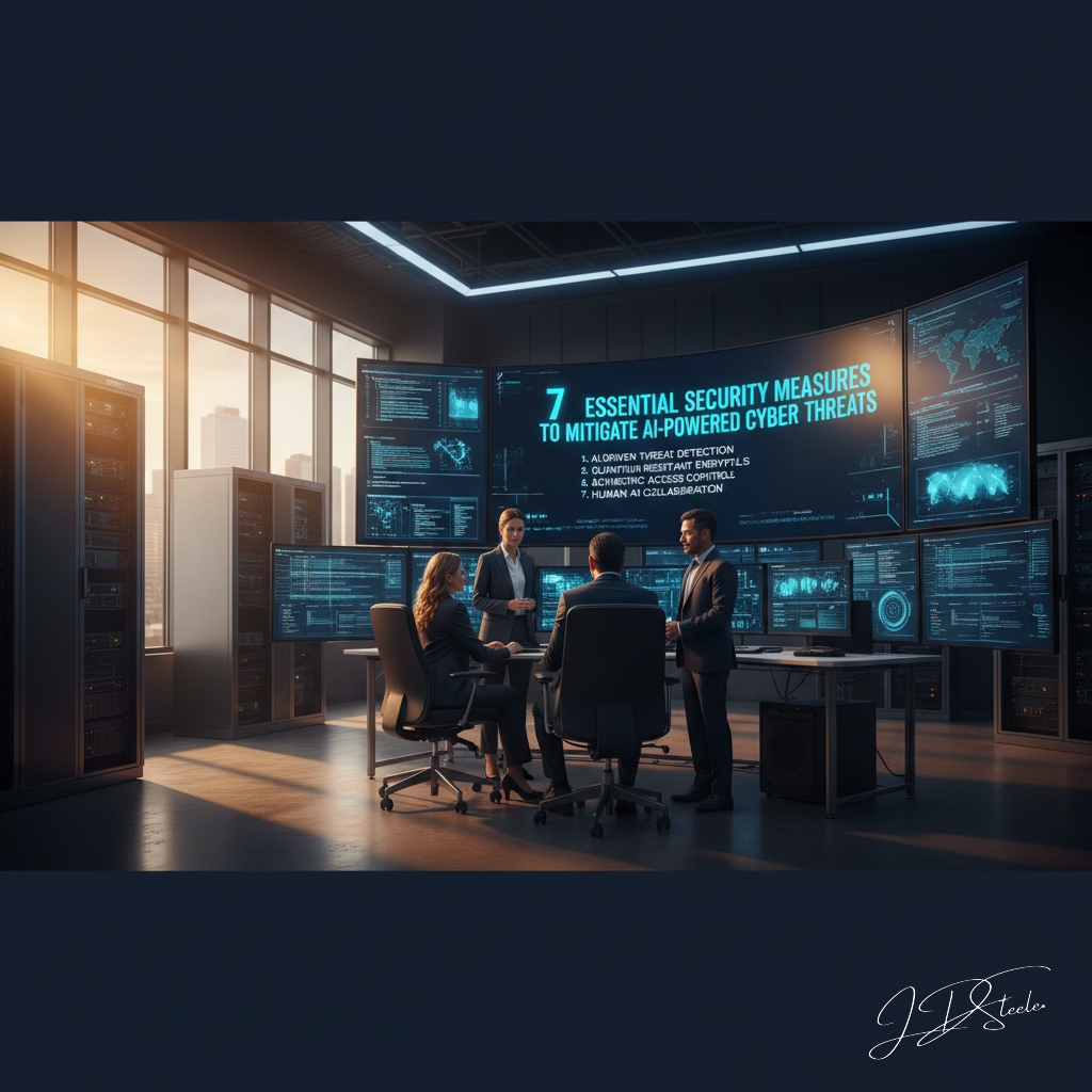 7 Essential Security Measures to Mitigate AI-Powered Cyber Threats
